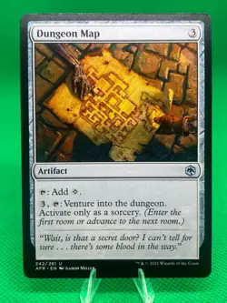 MTG Dungeon Map AFR #242 Uncommon - Image 1