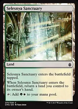 MTG - Selesnya Sanctuary, Commander Anthology - Image 1