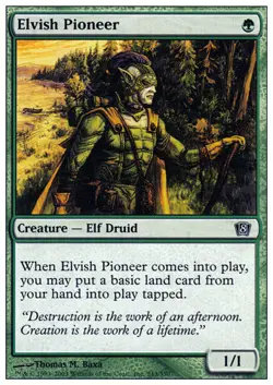 MTG - Elvish Pioneer Eighth Edition - Image 1