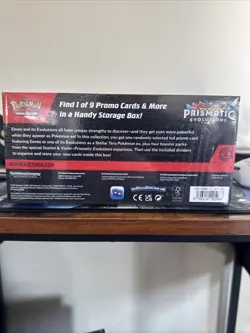 Pokemon Scarlet Violet Prismatic Evolutions Sealed Surprise Box, 4 Booster Packs - Image 3