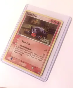 Houndour 59/109 Ex Team Rocket Returns Stamped Holo Pokemon 2004 - Image 4