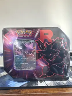 Pokemon TCG Team Rocket Nidoking Tin ✅SEALED✅ - Image 1