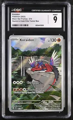 Koraidon 014 Sv: Scarlet & Violet Promo Cards Holo for sale online - Image 1
