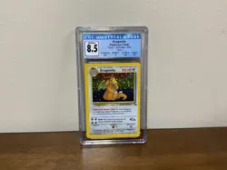 1999 Pokemon Fossil Holo #4 Dragonite CGC 8.5 NM MINT+ 4/62 - Image 1