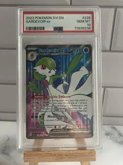 Pokemon TCG Gardevoir EX 228/198 Scarlet & Violet Ultra Rare PSA 10 GEM MT - Image 1