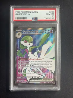Pokemon TCG Gardevoir EX 228/198 Scarlet & Violet Ultra Rare PSA 10 GEM MT - Image 3