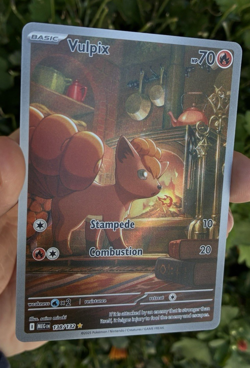 Vulpix Full Art, Pokemon Near Mint, Mega Evolution, Illustration Rare, 138/132 - Image 5