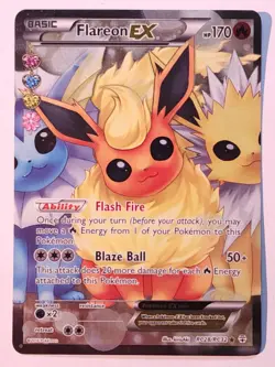 Pokemon TCG Flareon EX RC28/RC32 Generations Radiant Collection [NM/M] - Image 2