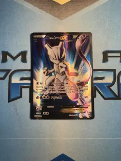 Pokemon TCG Mewtwo EX 157/162 Full Art Ultra Rare XY Breakthrough Holo NM - Image 1