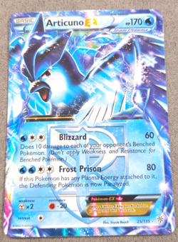Articuno EX 25 Plasma Storm Pokemon TCG - Image 1
