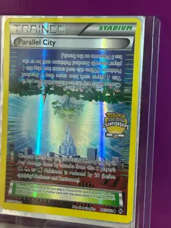 Pokemon TCG Parallel City 145/162 XY Breakthrough City Championships Stamp LP - Image 2