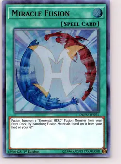 Miracle Fusion Ultra Rare Duel Power 1st Edition DUPO-EN055 LP - Image 1
