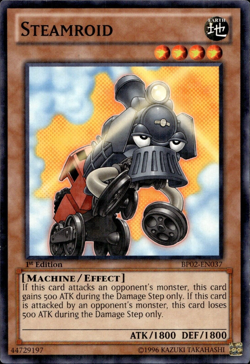 Steamroid - Mosaic Rare 1st Edition BP02-EN037 - LP - YuGiOh - Image 1