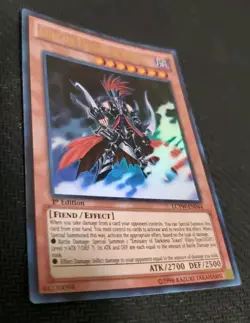 Yu-Gi-Oh! TCG Gorz the Emissary of Darkness LCYW-EN044 1st Edition Ultra Rare - Image 2