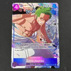 ST18-004 Zoro-Juurou TR Alt Art One Piece Card Game TCG Treasure Rare - Image 1