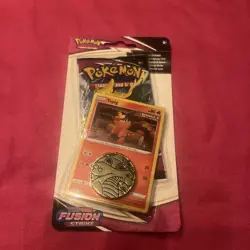 NEW Fusion Strike Tepig Blister Pokemon TCG Sword and Shield Cards - Image 2