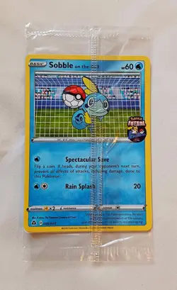 Sealed Sobble on the Ball 005/005 Futsal Promo Pokemon Card - Image 2