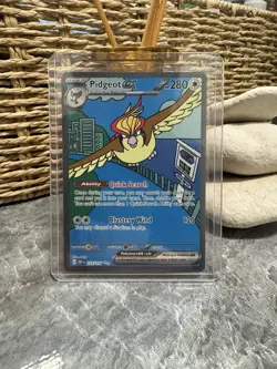 Pokemon TCG Obsidian Flames Pidgeot EX SIR Card 225/197 NM/Mint - Image 1