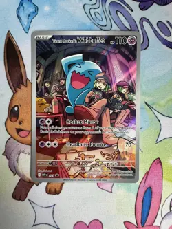 Team Rocket's Wobbuffet 203 Sv: Scarlet & Violet Promo Cards Holo - NM - Image 3