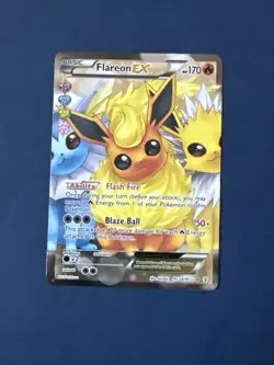Flareon EX RC28/RC32 RADIANT COLLECTION Pokemon Card XY Generations NM - Image 3