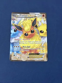 Flareon EX RC28/RC32 RADIANT COLLECTION Pokemon Card XY Generations NM - Image 4