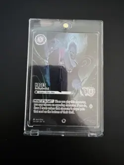 Hades Looking For A Deal Iconic Card 242/204 Disney Lorcana Whispers in The Well - Image 1