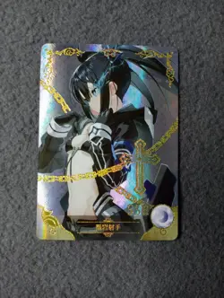 Goddess Story NS-5M09 SSR-11 ANIME WAIFU CARD black Rock Shooter - Image 1