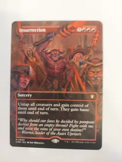 Insurrection (Borderless) Commander Masters Regular - Image 1