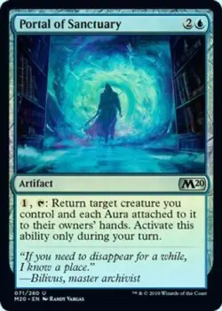 Portal of Sanctuary (071/280) - M20 Magic 2020 Core Set - Uncommon (Foil) - Image 1