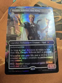 Dwight Schrute, Hay King FOIL - Secret Lair x THE OFFICE 2165 M - Image 1