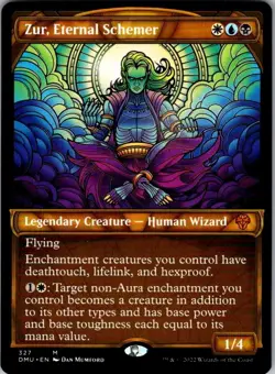 Zur, Eternal Schemer (Showcase) M Dominaria United 327 NM - Image 1