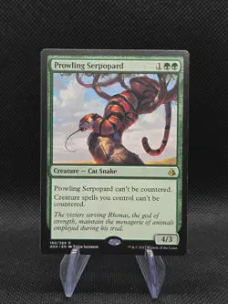 Magic The Gathering Prowling Serpopard (180/269) Amonkhet MTG - Image 1