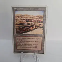 Strip Mine MTG Core Set 4th Edition Mtg HP - Image 1