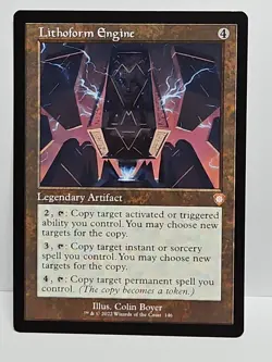 1x Lithoform Engine NM-Mint, English Commander: The Brothers' War MTG Magic - Image 1