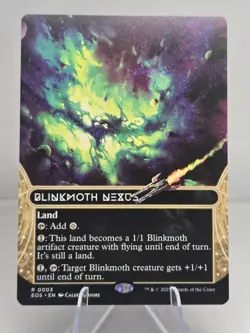 MTG - Blinkmoth Nexus - EOE: Stellar Sights - EOS - #3 NM BORDERLESS - Image 1