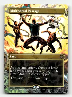 Multiversal Passage (Borderless) 206 R Marvel's Spider-Man - Image 1