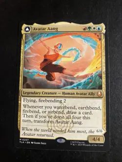 MTG - NM - Avatar Aang Aang, Master Of Elements - Avatar: The Last Airbender - Image 1