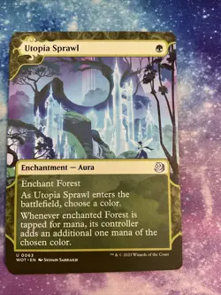 x1 Utopia Sprawl WOT Enchanting Tales MTG 63 UNCOMMON M/NM 1x - Image 1