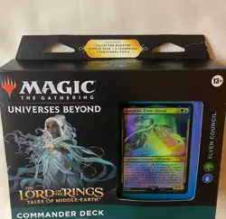 MTG: Lord of the Rings Tales of Middle-Earth Commander Deck Elven Council open - Image 3