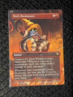 Vivi's Persistence (Borderless) Commander: Final Fantasy Foil - Image 1