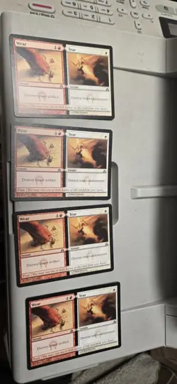 Wear Tear X 4 Dragon's Maze Magic The Gathering - Image 1
