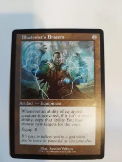 Illusionist's Bracers (Retro Frame) Ravnica Remastered Regular - Image 1