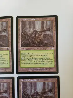 Hickory Woodlot X4 MTG Mercadian Masques Magic The Gathering Great Condition - Image 3