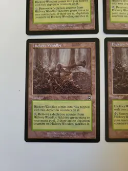 Hickory Woodlot X4 MTG Mercadian Masques Magic The Gathering Great Condition - Image 4