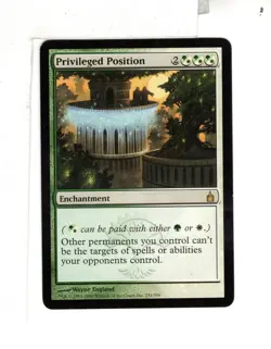 MTG SkeenAB Privileged Position from Ravnica City of Guilds. NM. - Image 1