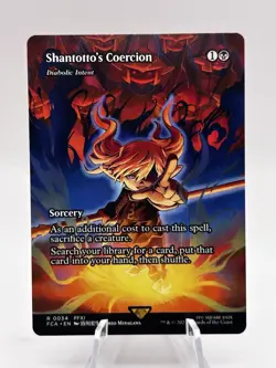 Shantotto's Coercion 0034 Borderless Final Fantasy FCA MTG NM - Image 1