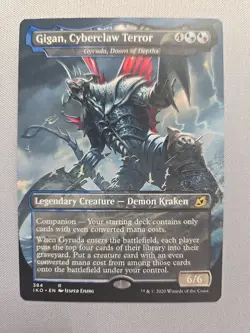 Gigan, Cyberclaw Terror - Ikoria, Lair Of Behemoths - LP MTG - Image 1