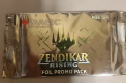 Mtg Zendikar Rising Foil Promo Booster Pack - Image 1