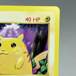 Pokemon Pikachu Card Yellow Cheeks Shadowless 58/102 Base Set - Image 3