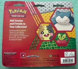 POKEMON TCG BLISTER 2 BOOSTER PACKS, MORPEKO, SNORLAX, APPLIN FOIL CARDS, 1 COIN - Image 2